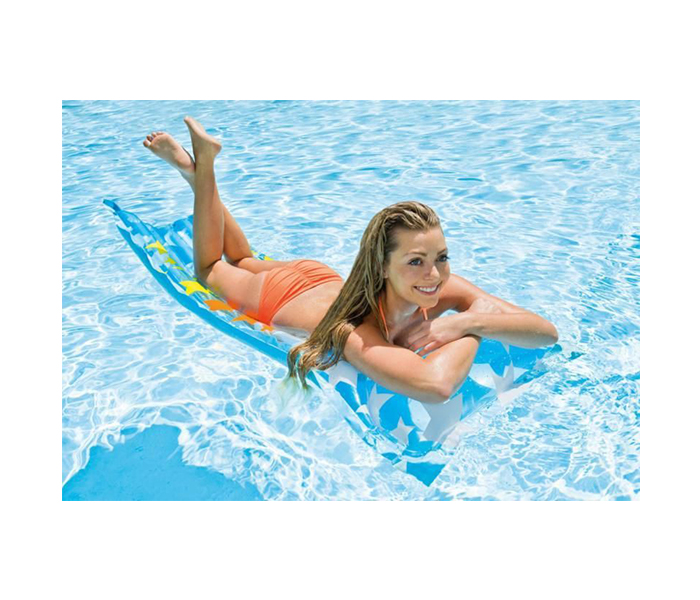 Intex ZX-59711 Action Print Floating Air Mattress - Zoom Image 1