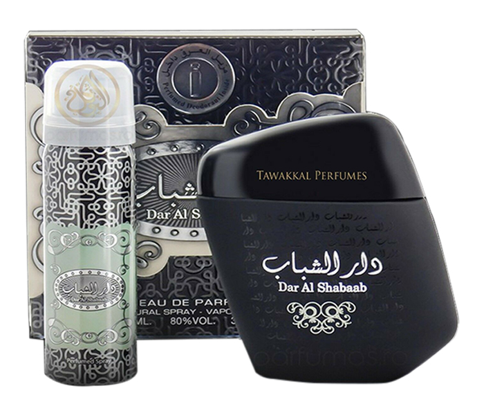 Ard Al Zaafaran 100ml Dar Al Shabaab Eau De Parfum Spray and Deodorant Set for Unisex - Zoom Image