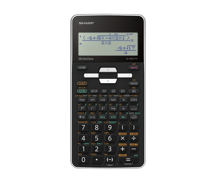 Sharp EL-W531TH-WH 16 Digits Display Calculator - White - Zoom Image