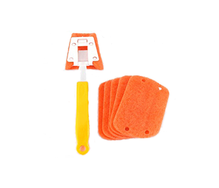 GP1804 Handheld Household Long Handle Cleaner with Interchangeable Scouring Pads - Zoom Image 3