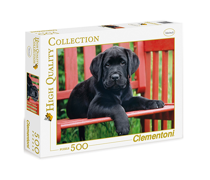 Clementoni 30346 High Quality Collection The Black Dog Adult Puzzle - 500 Pieces - Zoom Image 2