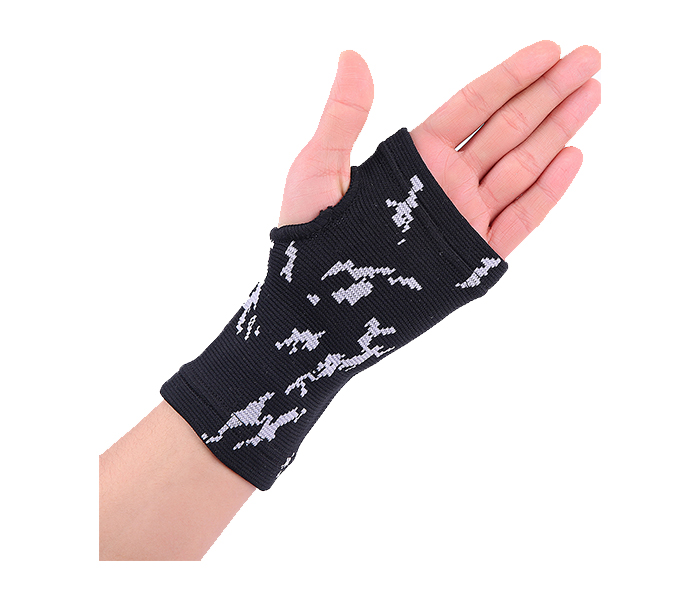 Taqdeer SW-5613 High Elastic Sports Safety Hand Wrist Palm Support Brace Pads - Black - Zoom Image 5