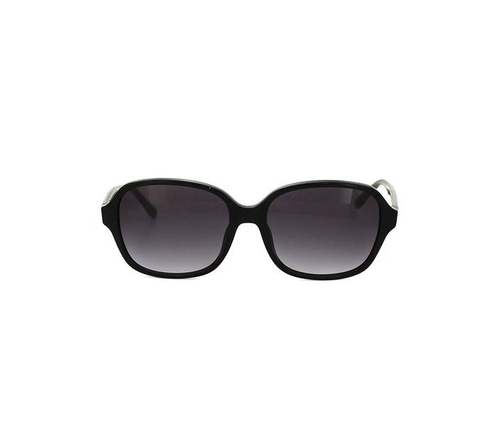 Lacoste L735S 001 Square Black Frame & Gradient Mirrored Sunglasses for Women - Zoom Image 1