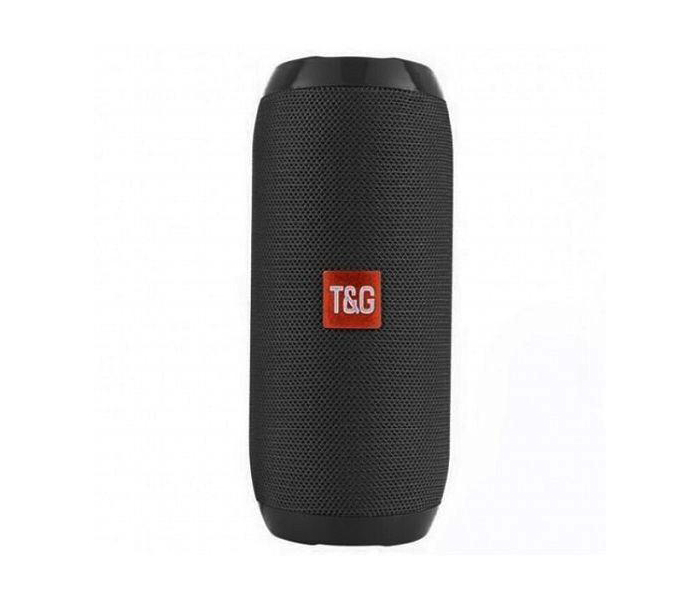 TG 117 Portable Wireless Bluetooth Stereo High Bass Speaker - Black - Zoom Image