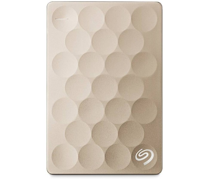 Seagate STEH1000201 1TB Backup Plus Ultra Slim Portable Hard Disk Drive Gold - Zoom Image 4