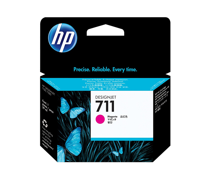 HP 711 29-ml DesignJet Ink Cartridge - Magenta (CZ131A) - Zoom Image