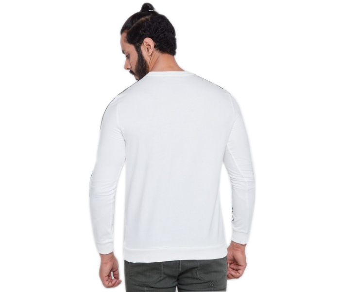 Petro OU10043 Striped Long Sleeve T- Shirt 2XL-White - Zoom Image 4