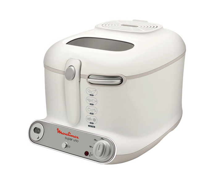 Moulinex AM3021 Super Uno Deep Fryer - White - Zoom Image 2