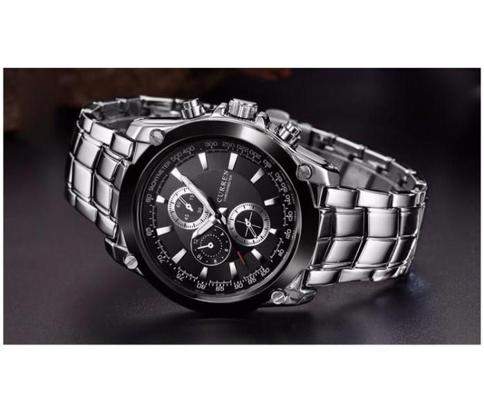 Curren 8025 Stainless Steel Analog Casual Watch For Men - Zoom Image 2