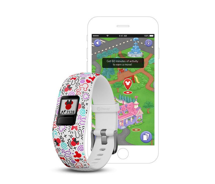 Garmin Activity Tracker Vivofitjr2 Smart Band For Kids - Micky Mouse - Zoom Image 4