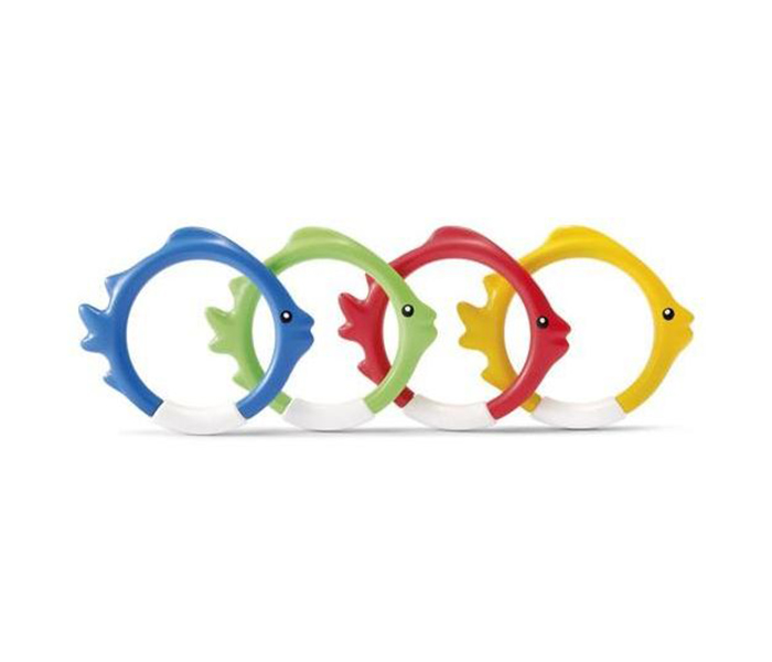 Intex ZX-55507 4 Piece Swimming Pool Underwater Fish Design Rings - Zoom Image