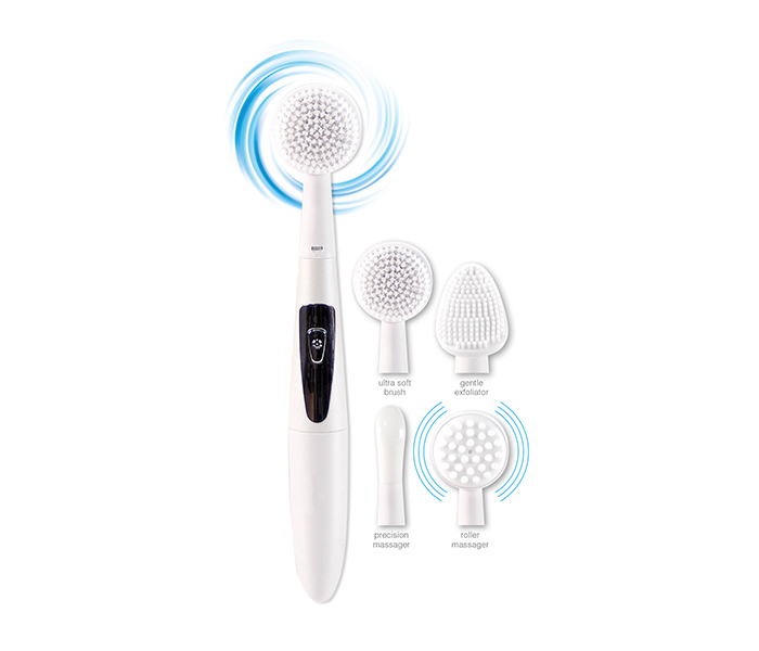 Rio FABM 4 in 1 Facial Cleansing Brush & Massager - Zoom Image 1