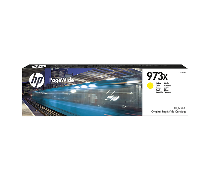 HP 973X High Yield Original PageWide Cartridge - Yellow (F6T83AE) - Zoom Image