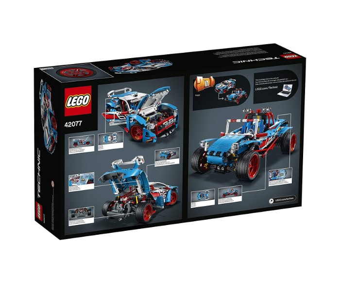 Lego Technic 42077 Rally Car Multicolor - Zoom Image 4