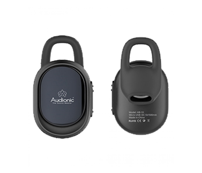 Audionic Honor HB-10  Blutooth Headset- Black - Zoom Image 1