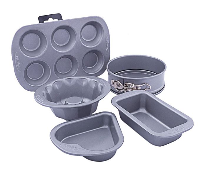 Prestige PR57150 5 Pieces Mini Bakeware Set - Grey - Zoom Image 4