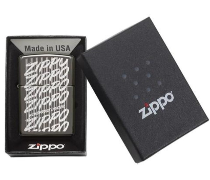 Zippo 29631 150 Classic Lighter Black and White - Zoom Image 3