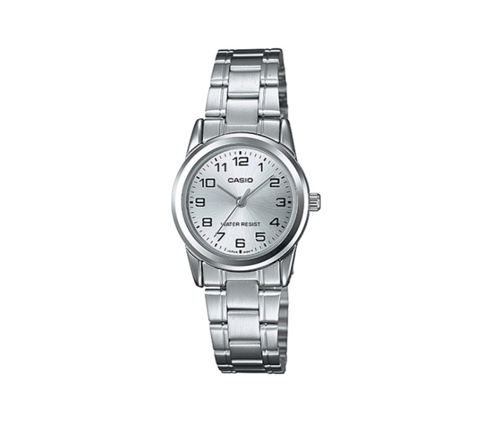 Casio LTP-V001D-7BDF Womens Analog Watch Silver - Zoom Image