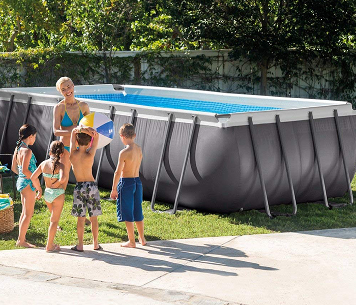 Intex ZX-26352 549 x 274 x 132CM Ultra Frams Rectangular Pool - Zoom Image 1