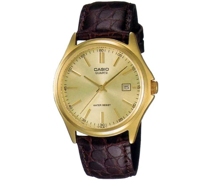 Casio LTP-1183Q-9ADF (CN) Womens Analog Watch Brown and Gold - Zoom Image 2