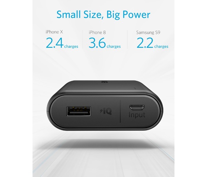 Anker A1264 Powercore 10000 mAh Quick Charger Power Bank Black - Zoom Image 5