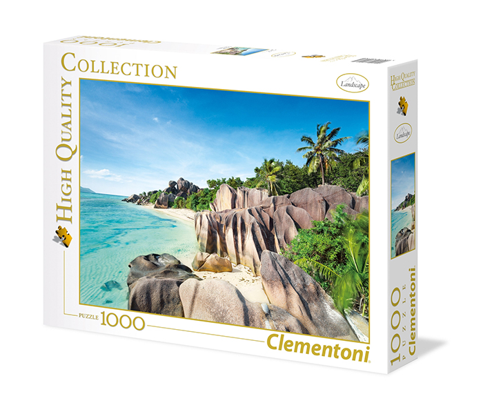 Clementoni 39413 High Quality Collection Paradise Beach Adult Puzzle - 1000 Pieces - Zoom Image 1