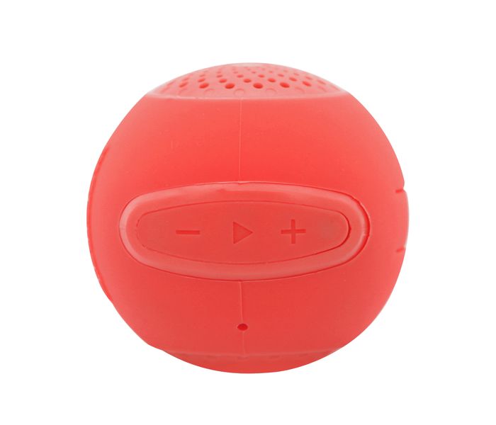 Promate Globo-2 Built-In Mic Portable Wireless Speaker with Suction Cup - Red - Zoom Image 2