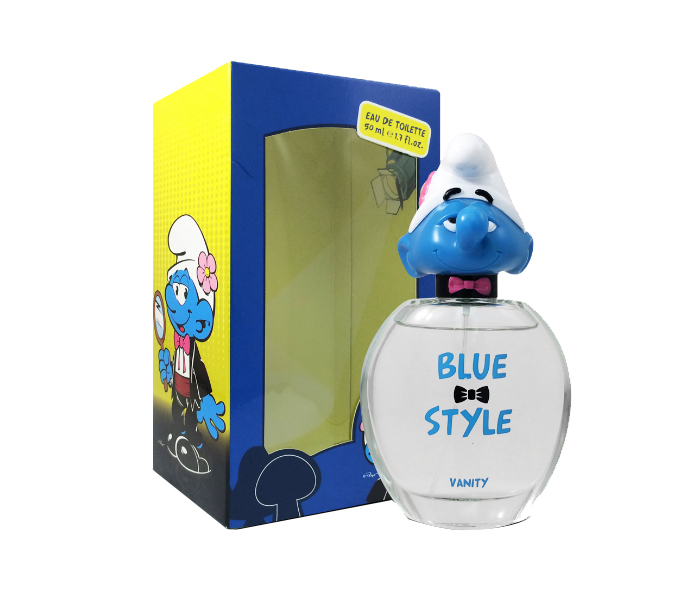 The Smurfs 3D Vanity Eau De Toilette Natural Spray for Kids - 50ml - Zoom Image