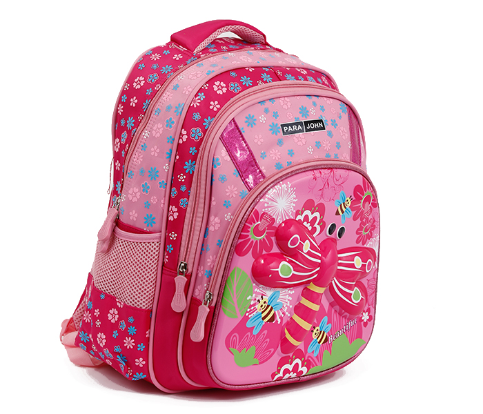 Para John PJSB6025A16 16-inch School Backpack - Pink - Zoom Image 4