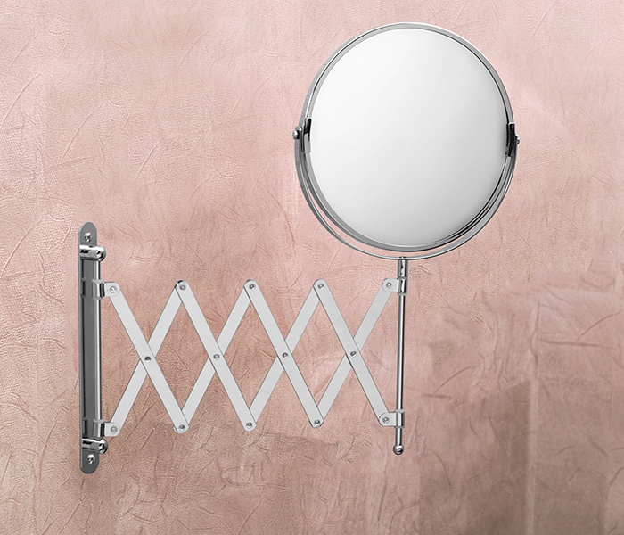 Royalford RF7380 Stainless Steel Extendable Mirror - Silver - Zoom Image 5