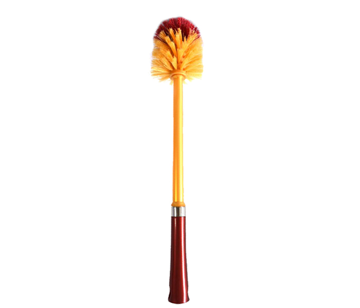 Royalford RF6999 Plastic Toilet Brush - Maroon & Gold - Zoom Image 1