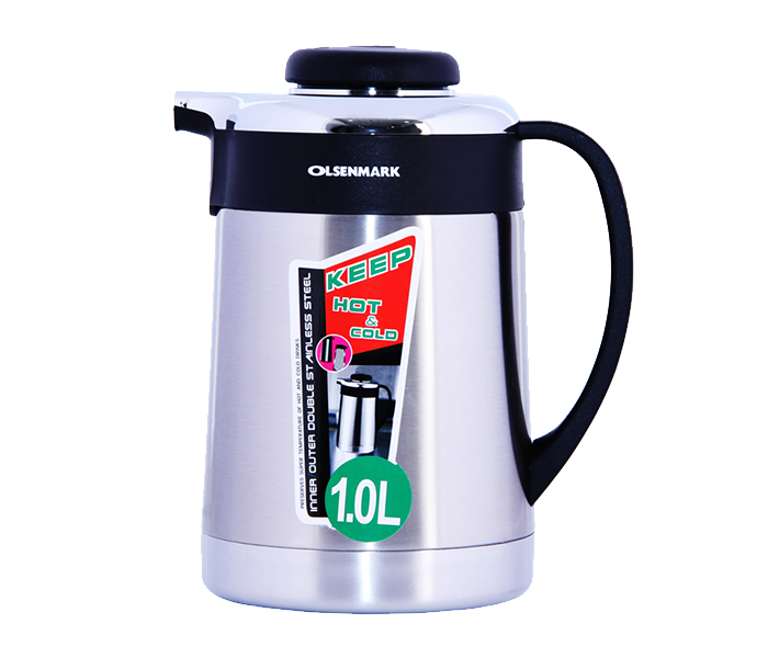 Olsenmark OMVF2014 1 Litre Stainless Steel Vacuum Flask - Zoom Image