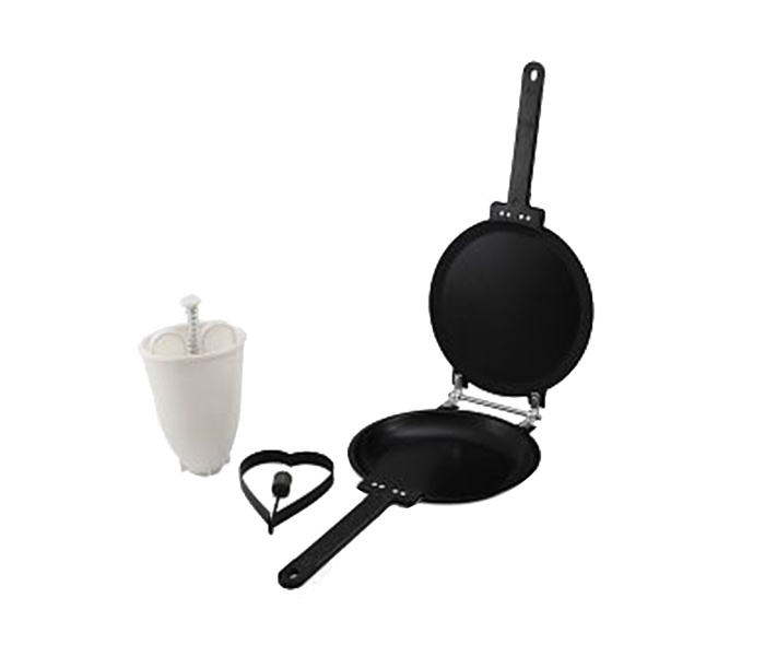 Premier 18cm Non-Stick Pancake Making Kit - 3 Pieces, Black - Zoom Image 2