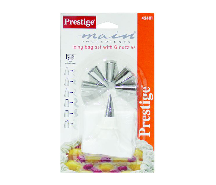 Prestige PR42401 Ice Bag Set with 6 Nozzles - Zoom Image