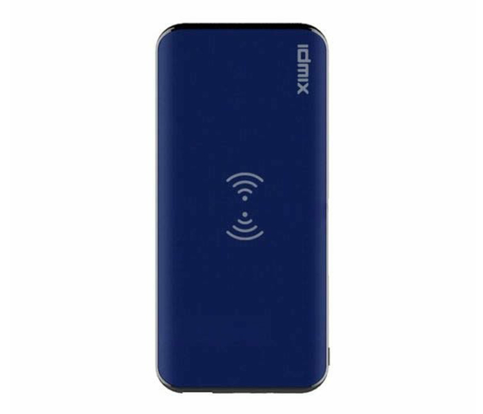 Idmix Q8 PD 8000mAh Wireless Fast Charging Power Bank - Blue - Zoom Image 4