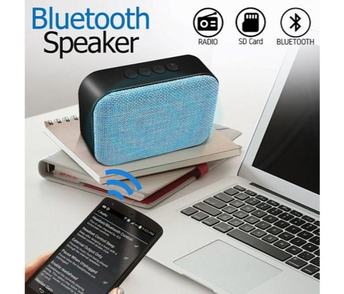 T3 Universal Multi-Color Outdoor Portable Mini Wireless Bluetooth Speakers With TF Card, Flash Drive and FM Support - Black - Zoom Image 2