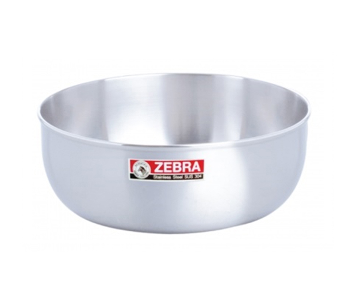 Zebra ZE-111018 Stainless Steel 18 cm Water Bowl Silver - Zoom Image