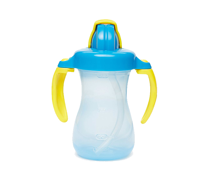 Pigeon N11583463A Petite Straw Bottle with Handle - 150ML, Blue - Zoom Image 1