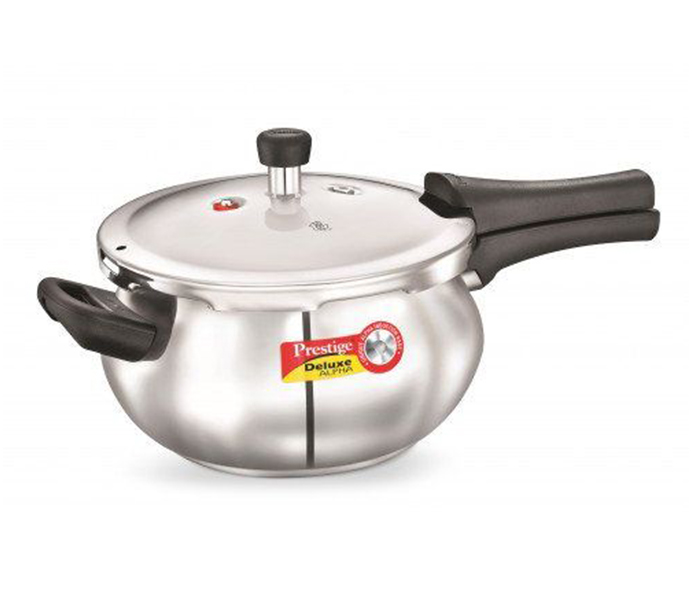 Prestige MPD20613 4.4 Litre Stainless Steel Junior Handi Deluxe Alpha Cooker, Silver - Zoom Image