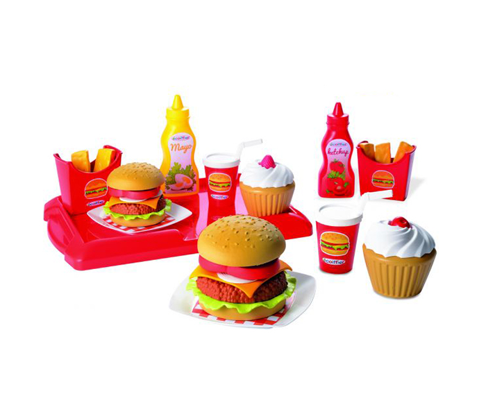 ECOIFFIER 000 2623 25 Pieces Chef Hamburger Set - Zoom Image 2