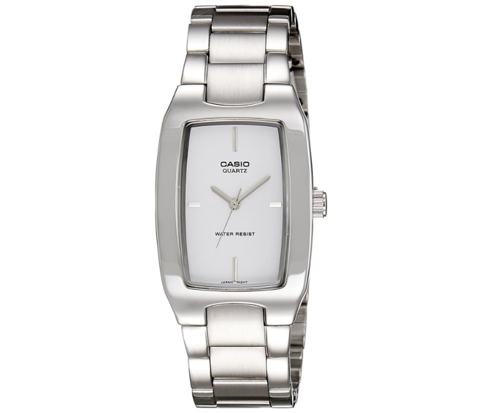 Casio MTP-1165A-7CDF Mens Analog Watch Silver and White - Zoom Image 3