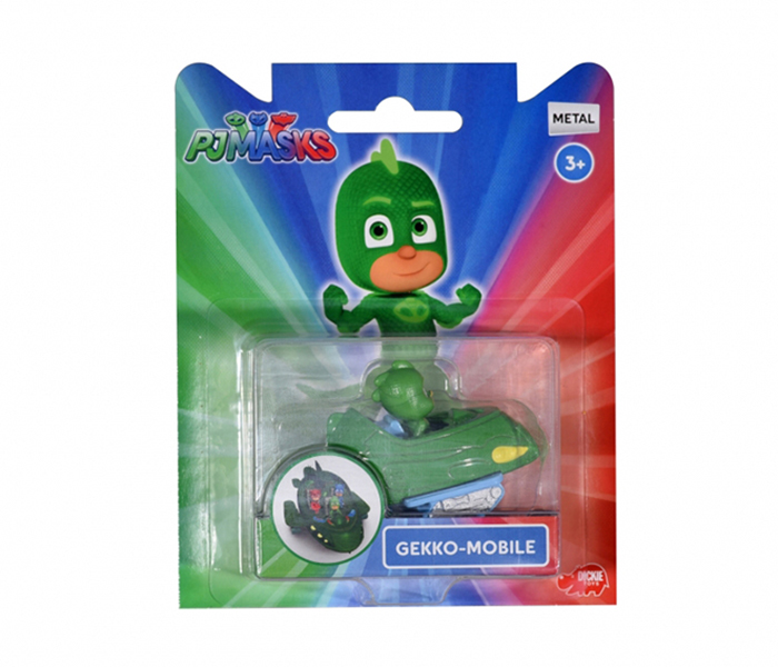 Dickie 203141001 PJ Masks Single Pack Gekko Mobile - Green - Zoom Image 1