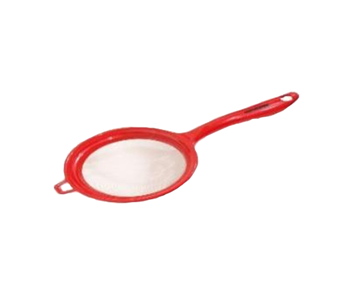 Homeway HW-2044 18Cm Stainless Steel Strainer - Red - Zoom Image