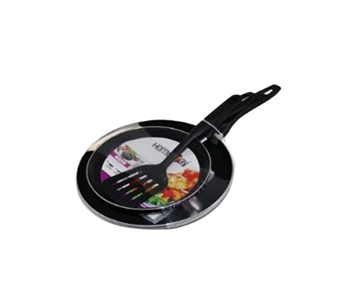 Homeway HW-2603 3 Pieces Non Stick Cooking Set - Black - Zoom Image