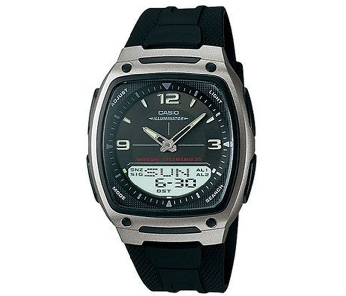 Casio AW-81-1A1VDF (CN) Mens Analog and Digital Watch Black - Zoom Image 3