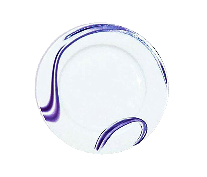 Royalford RF3019 20 Pieces Dinner Sets - White & Purple - Zoom Image