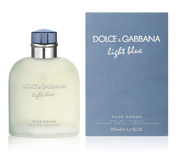 Dolce and Gabbana 200ml Light Blue Eau De Toilette Spray for Men - Zoom Image 2