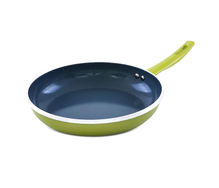 Royalford RF7365 24 cm Non-Stick Ceramic Fry Pan - Green - Zoom Image