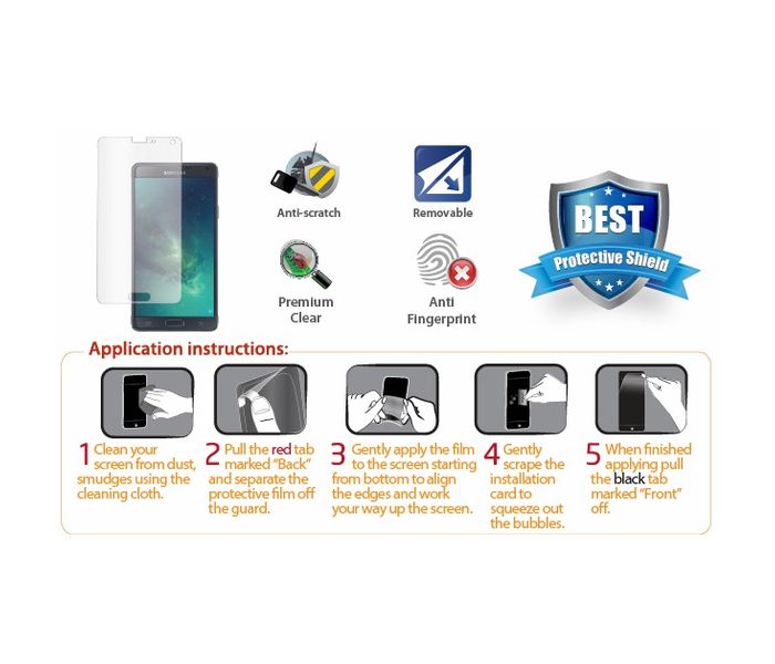 Promate ProShield.N4-C Premium Clear Screen Protector, Clear - Zoom Image 1