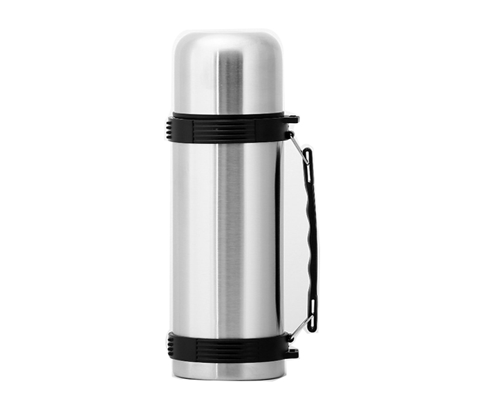 Epsilon EN4648 1.2 Litre Stainless Steel Flask - Silver - Zoom Image